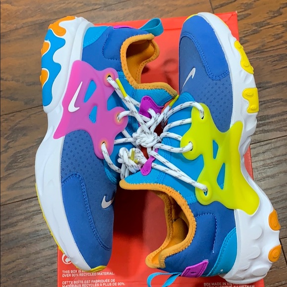 • NIKE REACT PRESTO (GS) mountain blue/white - Picture 11 of 16